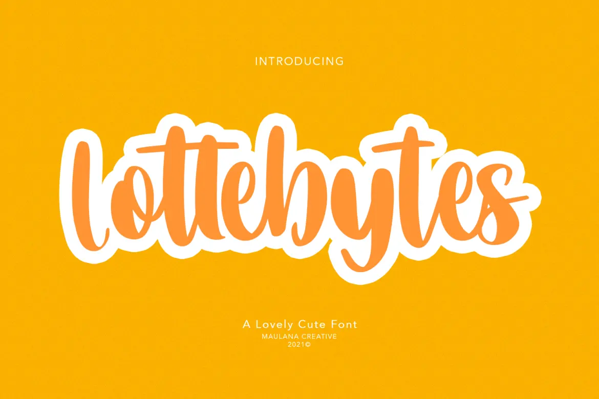 lottebytes-lovely-cute-free-font