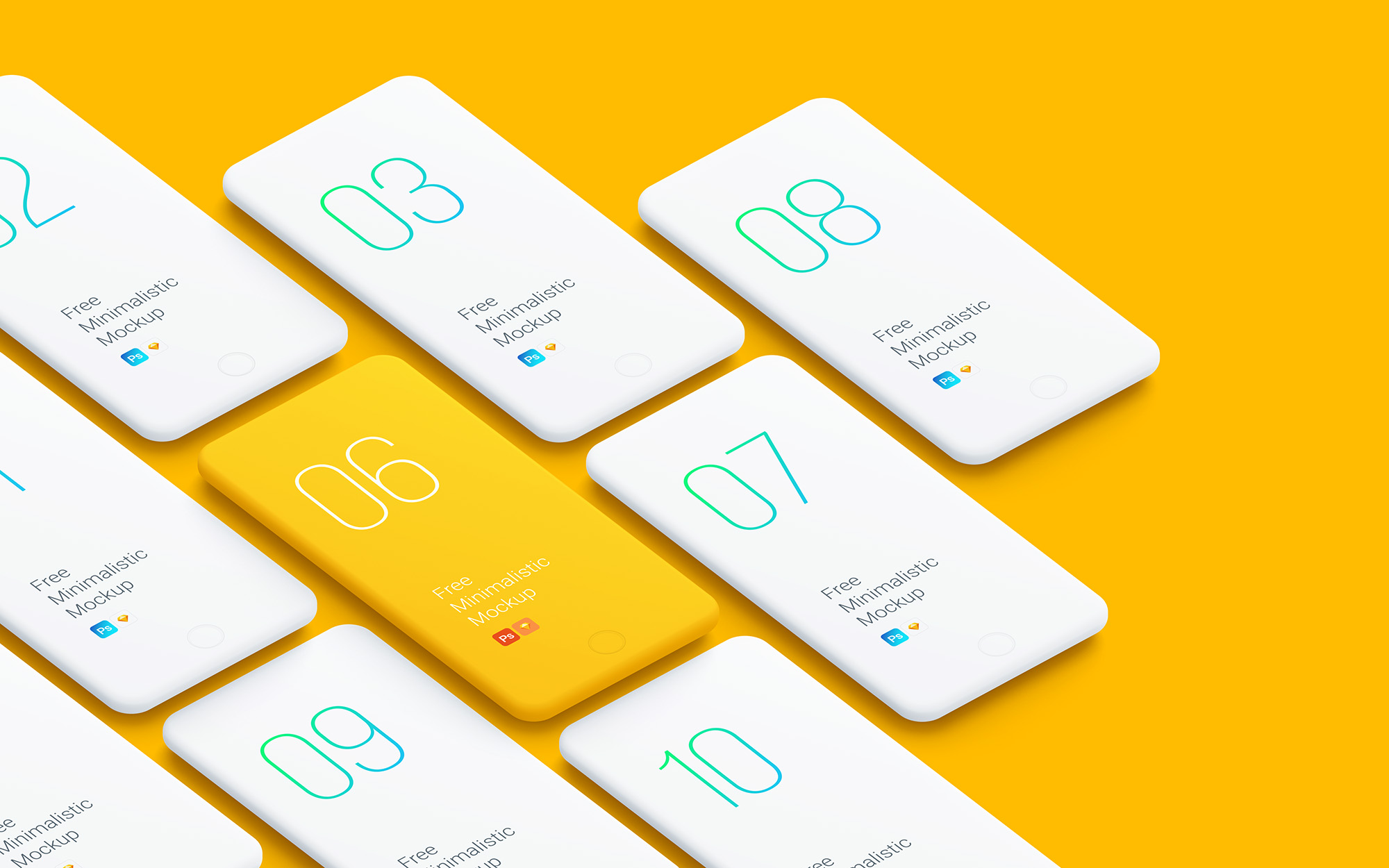 minimalistic-smartphones-mockups