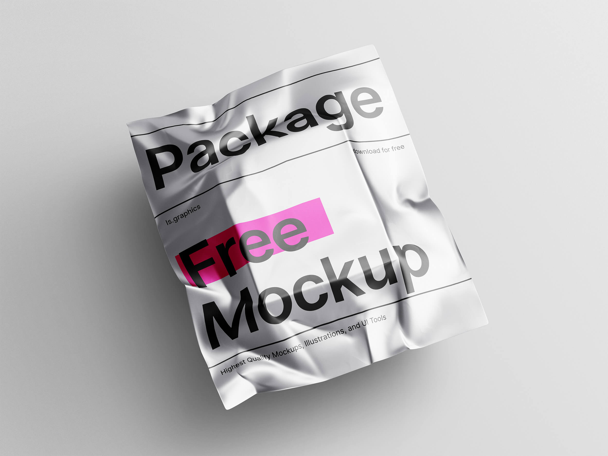 metallic-package-mockup