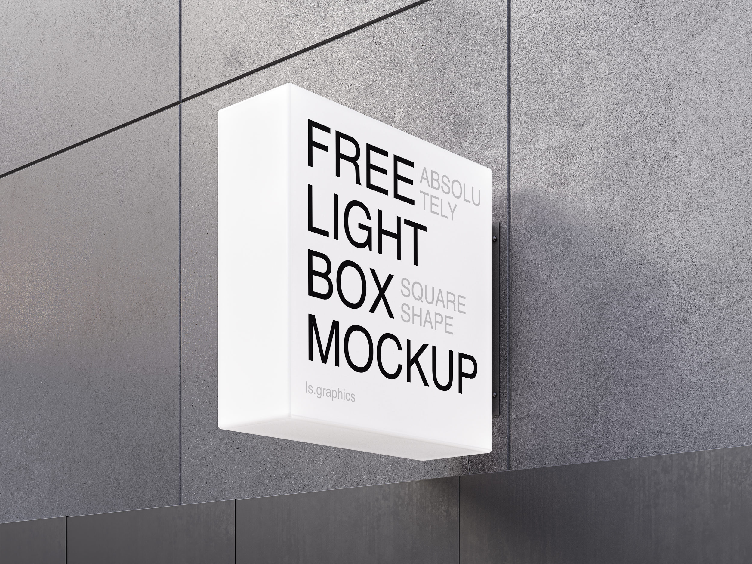 free-lightbox-sign-mockup