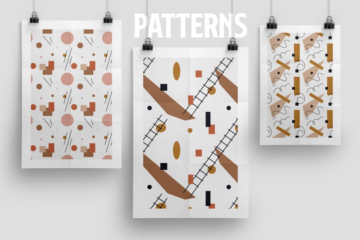 modernist-abstract-vector-and-pattern-set