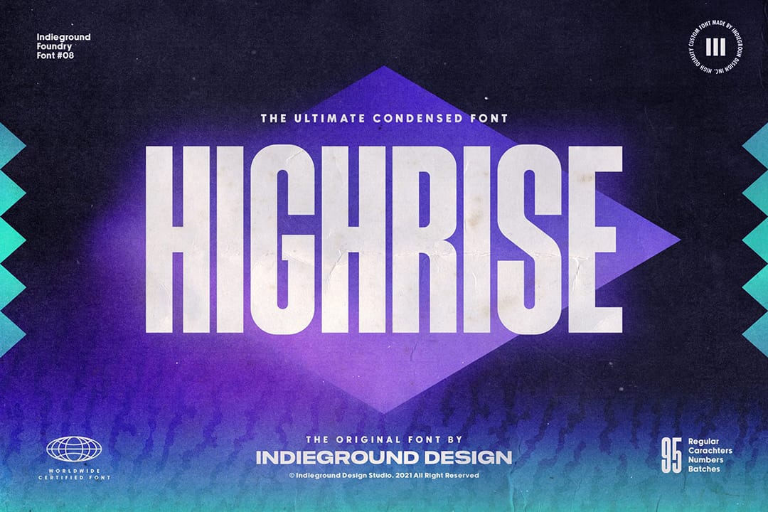 highrise-font